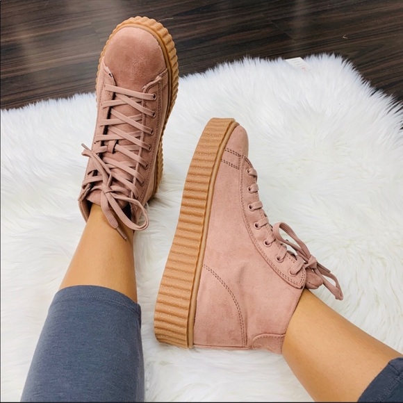 Shoes - NWB Lilana Muave Chunky Sneakers